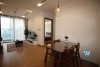 Beautiful one bedroom apartment for rent in Vinhome Metropolis, Ba Dinh district, Ha Noi
